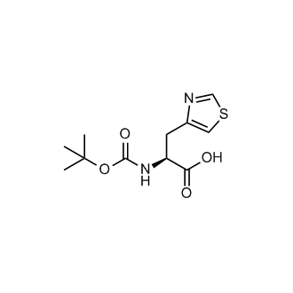 (S)-2-((tert-Butoxycarbonyl)amino)-3-(thiazol-4-yl)propanoic acid