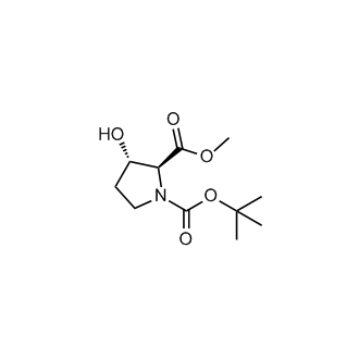 (2S,3S)-1-(tert-Butoxycarbonyl)-3-hydroxy-pyrrolidine-2-carboxylic acid methyl ester