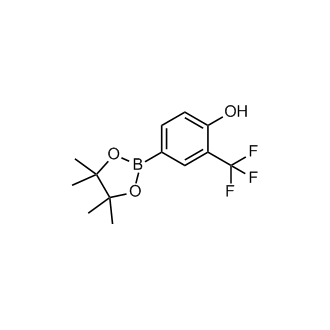 4-(4,4,5,5-Tetramethyl-1,3,2-dioxaborolan-2-yl)-2-(trifluoromethyl)phenol