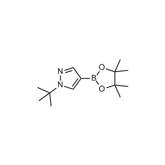 1-(tert-Butyl)-4-(4,4,5,5-tetramethyl-1,3,2-dioxaborolan-2-yl)-1H-pyrazole
