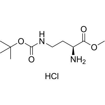 (S)-Methyl 2-amino-4-((tert-butoxycarbonyl)amino)butanoate hydrochloride