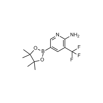 5-(4,4,5,5-Tetramethyl-1,3,2-dioxaborolan-2-yl)-3-(trifluoromethyl)pyridin-2-amine