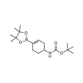 tert-Butyl (4-(4,4,5,5-tetramethyl-1,3,2-dioxaborolan-2-yl)cyclohex-3-en-1-yl)carbamate