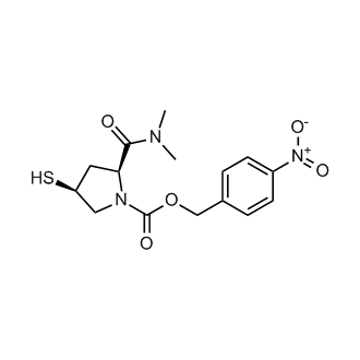 (2S,4S)-4-Nitrobenzyl 2-(dimethylcarbamoyl)-4-mercaptopyrrolidine-1-carboxylate