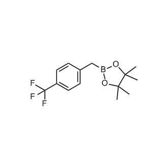 4,4,5,5-Tetramethyl-2-(4-(trifluoromethyl)benzyl)-1,3,2-dioxaborolane