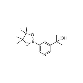 2-(5-(4,4,5,5-Tetramethyl-1,3,2-dioxaborolan-2-yl)pyridin-3-yl)propan-2-ol