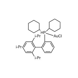 2-Dicyclohexylphosphino-2',4',6'-triisopropylbiphenyl gold(I) chloride
