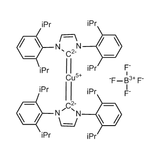 BIs(1,3-bis(2,6-diisopropylphenyl)imidazol-2-ylidene)copper(I) tetrafluoroborate