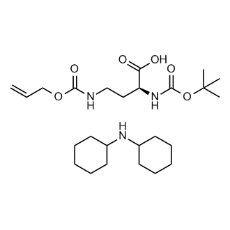 Dicyclohexylamine (S)-4-(((allyloxy)carbonyl)amino)-2-((tert-butoxycarbonyl)amino)butanoate