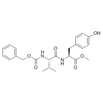 (S)-Methyl 2-((S)-2-(((benzyloxy)carbonyl)amino)-3-methylbutanamido)-3-(4-hydroxyphenyl)propanoate