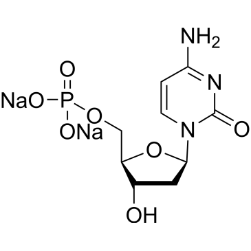 Sodium ((2R,3S,5R)-5-(4-amino-2-oxopyrimidin-1(2H)-yl)-3-hydroxytetrahydrofuran-2-yl)methyl phosphate
