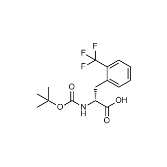 (R)-2-((tert-Butoxycarbonyl)amino)-3-(2-(trifluoromethyl)phenyl)propanoic acid