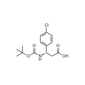 (S)-3-((tert-Butoxycarbonyl)amino)-3-(4-chlorophenyl)propanoic acid