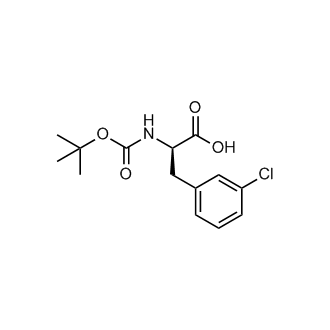 (R)-2-((tert-Butoxycarbonyl)amino)-3-(3-chlorophenyl)propanoic acid