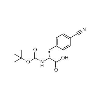 (R)-2-((tert-Butoxycarbonyl)amino)-3-(4-cyanophenyl)propanoic acid