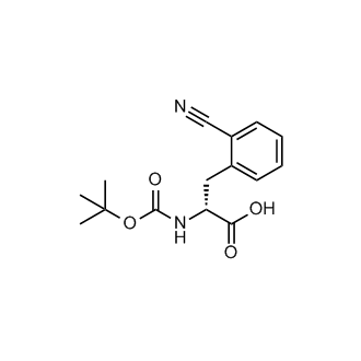 (R)-2-((tert-Butoxycarbonyl)amino)-3-(2-cyanophenyl)propanoic acid