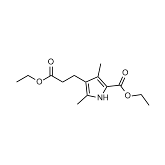 Ethyl 4-(3-ethoxy-3-oxopropyl)-3,5-dimethyl-1H-pyrrole-2-carboxylate