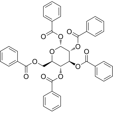 (2R,3R,4S,5R,6R)-6-((Benzoyloxy)methyl)tetrahydro-2H-pyran-2,3,4,5-tetrayl tetrabenzoate