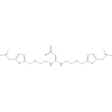 N,N'-Bis(2-(((5-((dimethylamino)methyl)furan-2-yl)methyl)thio)ethyl)-2-nitroethene-1,1-diamine