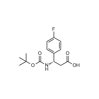 (S)-3-((tert-Butoxycarbonyl)amino)-3-(4-fluorophenyl)propanoic acid