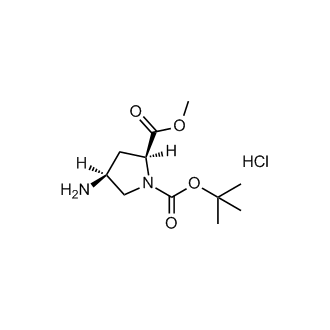 Methyl (2S,4S)-1-Boc-4-aminopyrrolidine-2-carboxylate hydrochloride