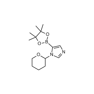 1-(Tetrahydro-2H-pyran-2-yl)-5-(4,4,5,5-tetramethyl-1,3,2-dioxaborolan-2-yl)-1H-imidazole