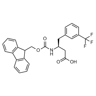 (S)-3-((((9H-Fluoren-9-yl)methoxy)carbonyl)amino)-4-(3-(trifluoromethyl)phenyl)butanoic acid
