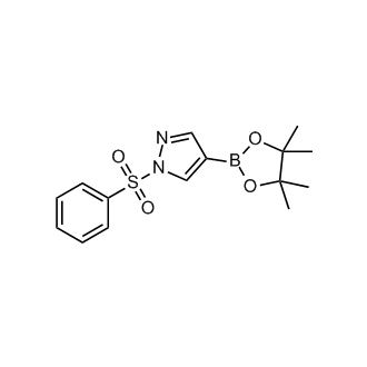 1-(Phenylsulfonyl)-4-(4,4,5,5-tetramethyl-1,3,2-dioxaborolan-2-yl)-1H-pyrazole