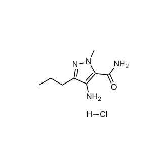 4-Amino-1-methyl-3-propyl-1H-pyrazole-5-carboxamide hydrochloride