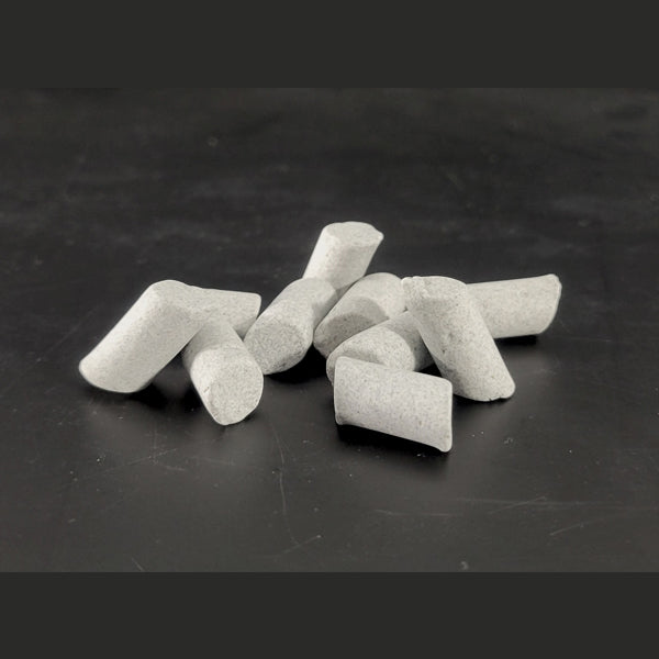 Ceramic grinding bars 3/8X7/8 , 45° , angled medium ceramic homogenizers pack of 100