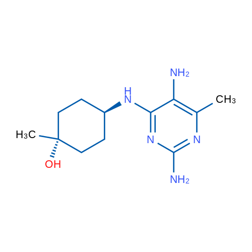 (1R,4r)-4-((2,5-diamino-6-methylpyrimidin-4-yl)amino)-1-methylcyclohexanol 1g