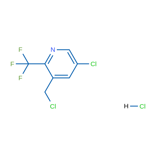 5-Chloro-3-(chloromethyl)-2-(trifluoromethyl)pyridine hydrochloride 1g