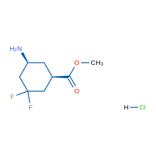 methyl cis-5-amino-3,3-difluorocyclohexane-1-carboxylate hydrochloride 1g