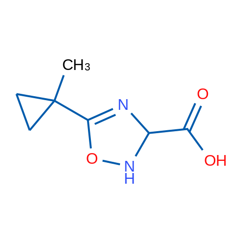 5-(1-Methylcyclopropyl)-2,3-dihydro-1,2,4-oxadiazole-3-carboxylic acid 1g