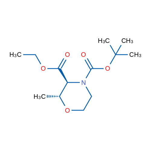 4-(TERT-BUTYL) 3-ETHYL (2R,3S)-2-METHYLMORPHOLINE-3,4-DICARBOXYLATE 1g