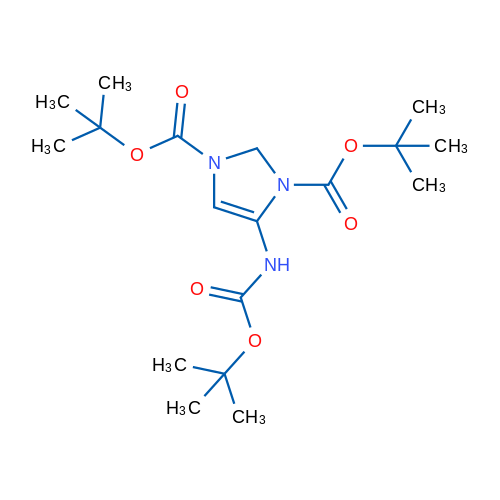 DI-TERT-BUTYL 4-(TERT-BUTOXYCARBONYLAMINO)-1H-IMIDAZOLE-1,3(2H)-DICARBOXYLATE 1g