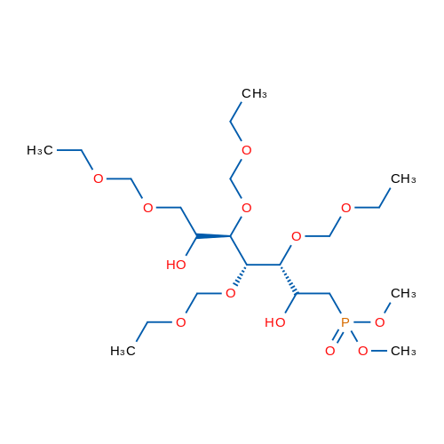 DIMETHYL ((3S,4S,5R)-3,4,5,7-TETRAKIS(ETHOXYMETHOXY)-2,6-DIHYDROXYHEPTYL)PHOSPHONATE 1g