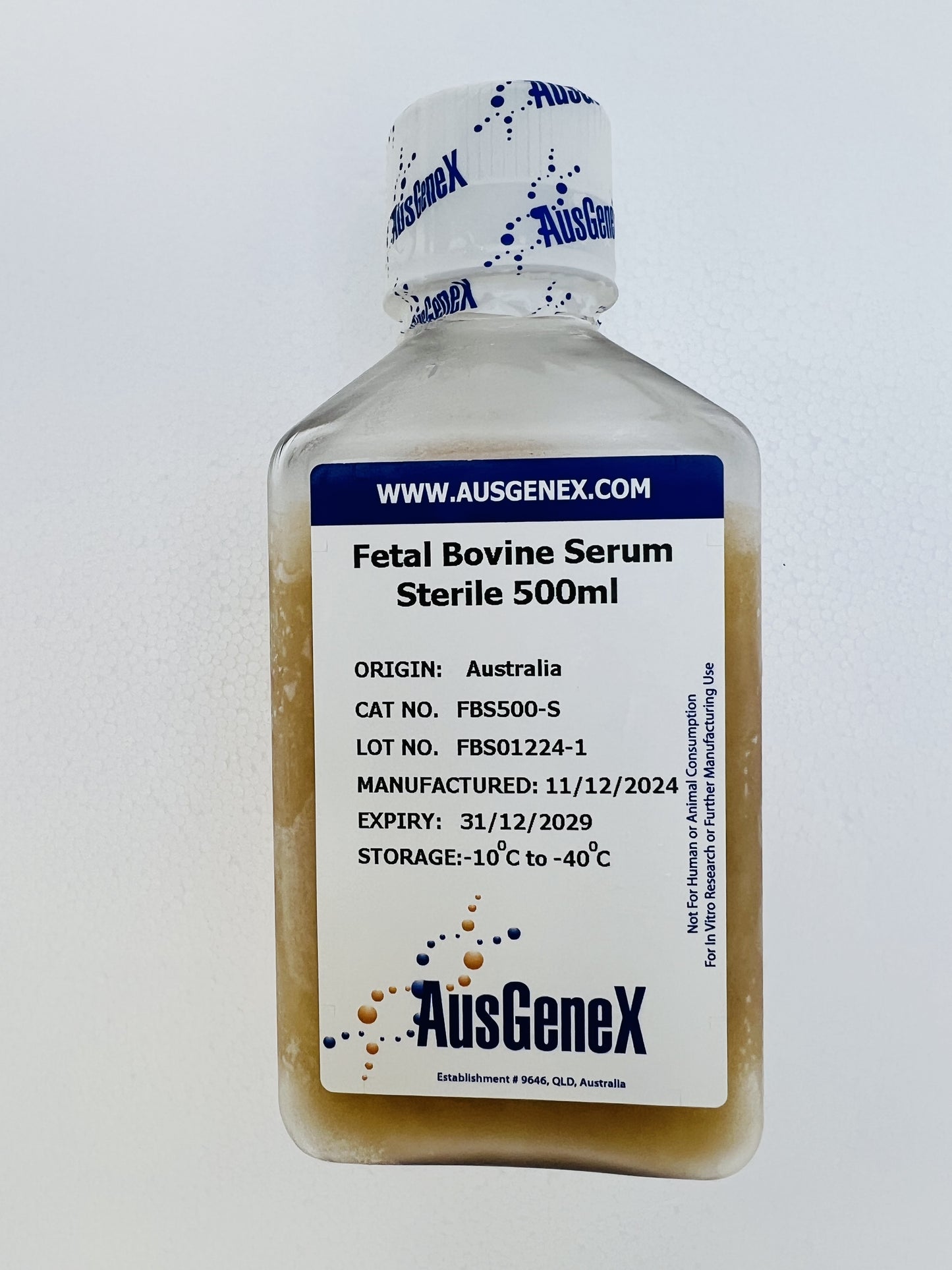 Australia Origin FBS (Fetal Bovine Serum)