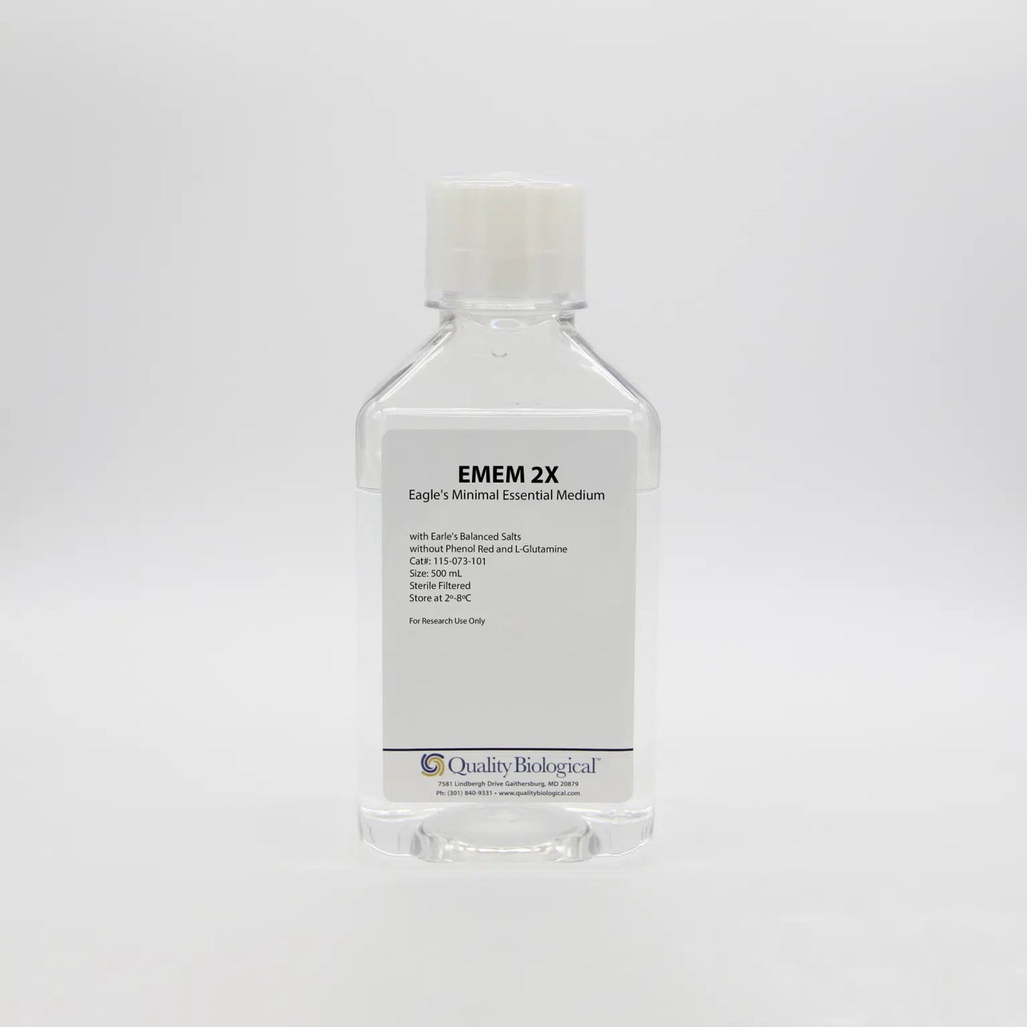 EMEM 2X without Phenol Red and L-Glutamine, 500ml