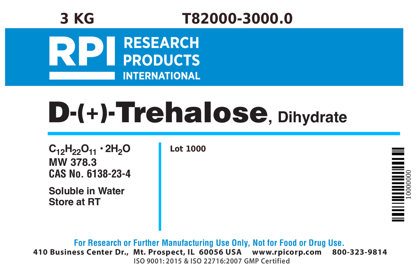D-(+)-Trehalose Dihydrate