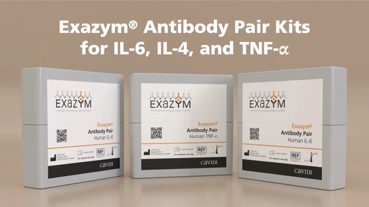 Cavidi, IL-6, IL-4, TNF-α용 Exazym® Pre-Conjugated Antibody Pair Kit 출시