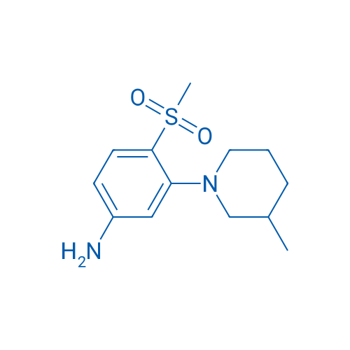3-(3-Methylpiperidin-1-yl)-4-(methylsulfonyl)aniline 1g