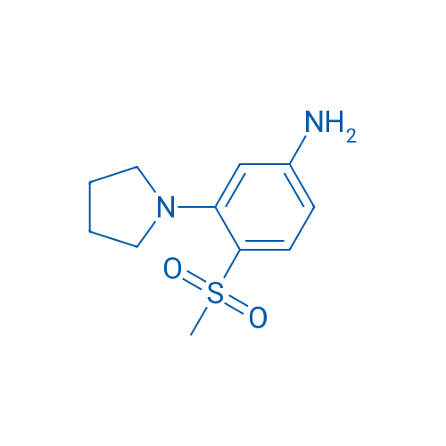4-Methanesulfonyl-3-pyrrolidinoaniline 1g
