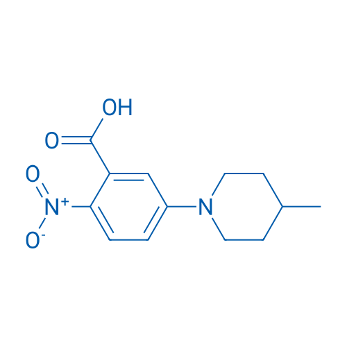 5-(4-Methylpiperidin-1-yl)-2-nitrobenzoic acid 1g