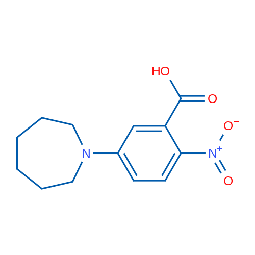 5-(Azepan-1-yl)-2-nitrobenzoic acid 1g