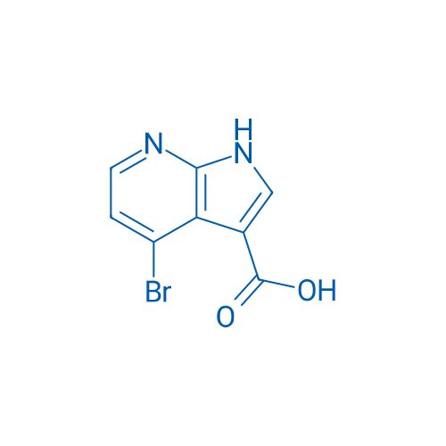 4-Bromo-1H-pyrrolo[2,3-b]pyridine-3-carboxylic acid 100mg