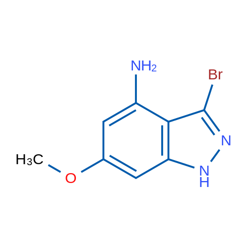 3-Bromo-6-methoxy-1H-indazol-4-amine 1g
