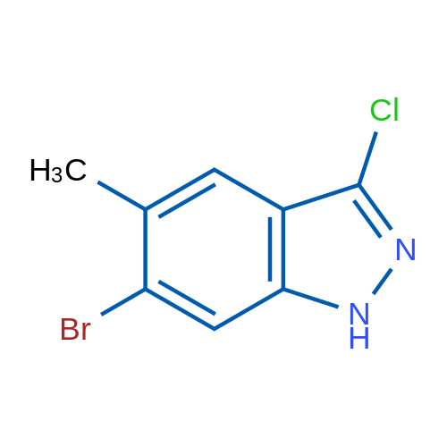 6-Bromo-3-chloro-5-methyl-1H-indazole 1g