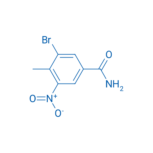 Benzamide, 3-bromo-4-methyl-5-nitro- 250mg