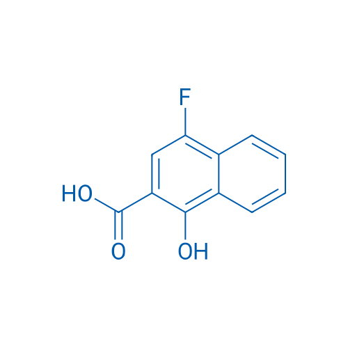 4-Fluoro-1-hydroxy-2-naphthoic acid 250mg